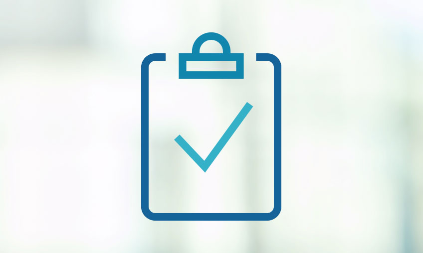 clipboard icon with background