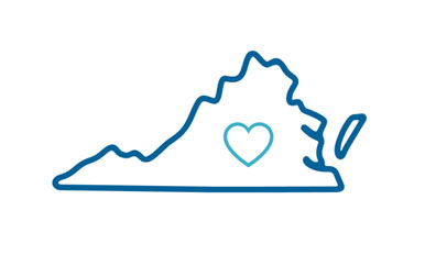 virginia heart graphic