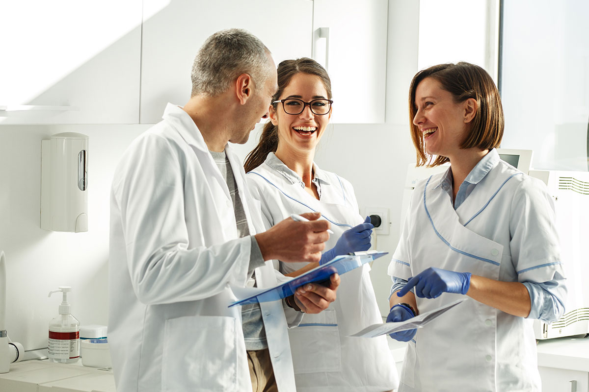 family happy about dental insurance