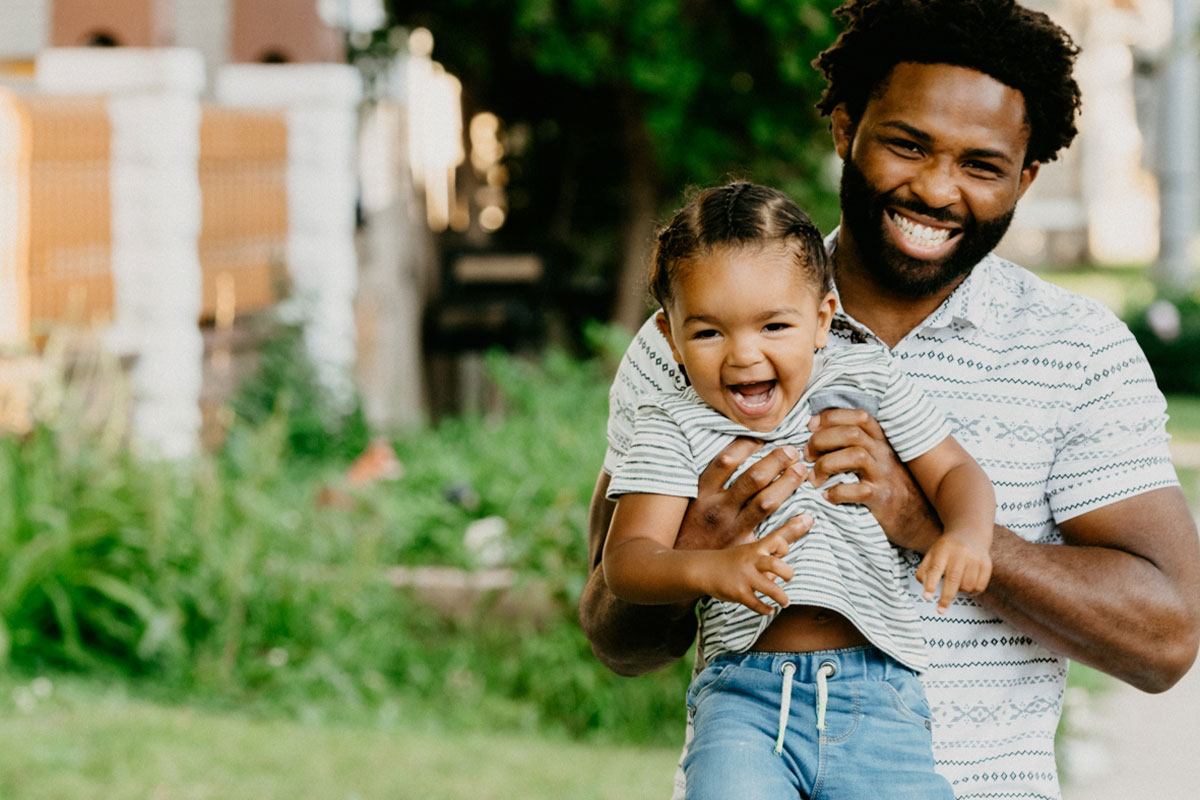 Family excited about dental care