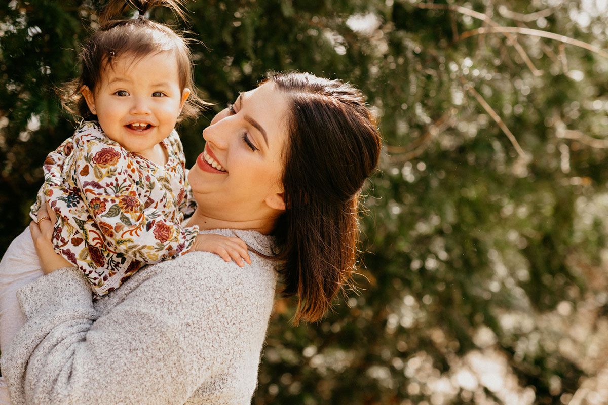 Mother and Daughter Happy About Dental Plans