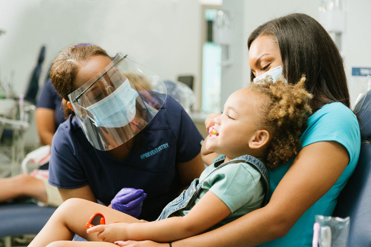 Family with a dentist